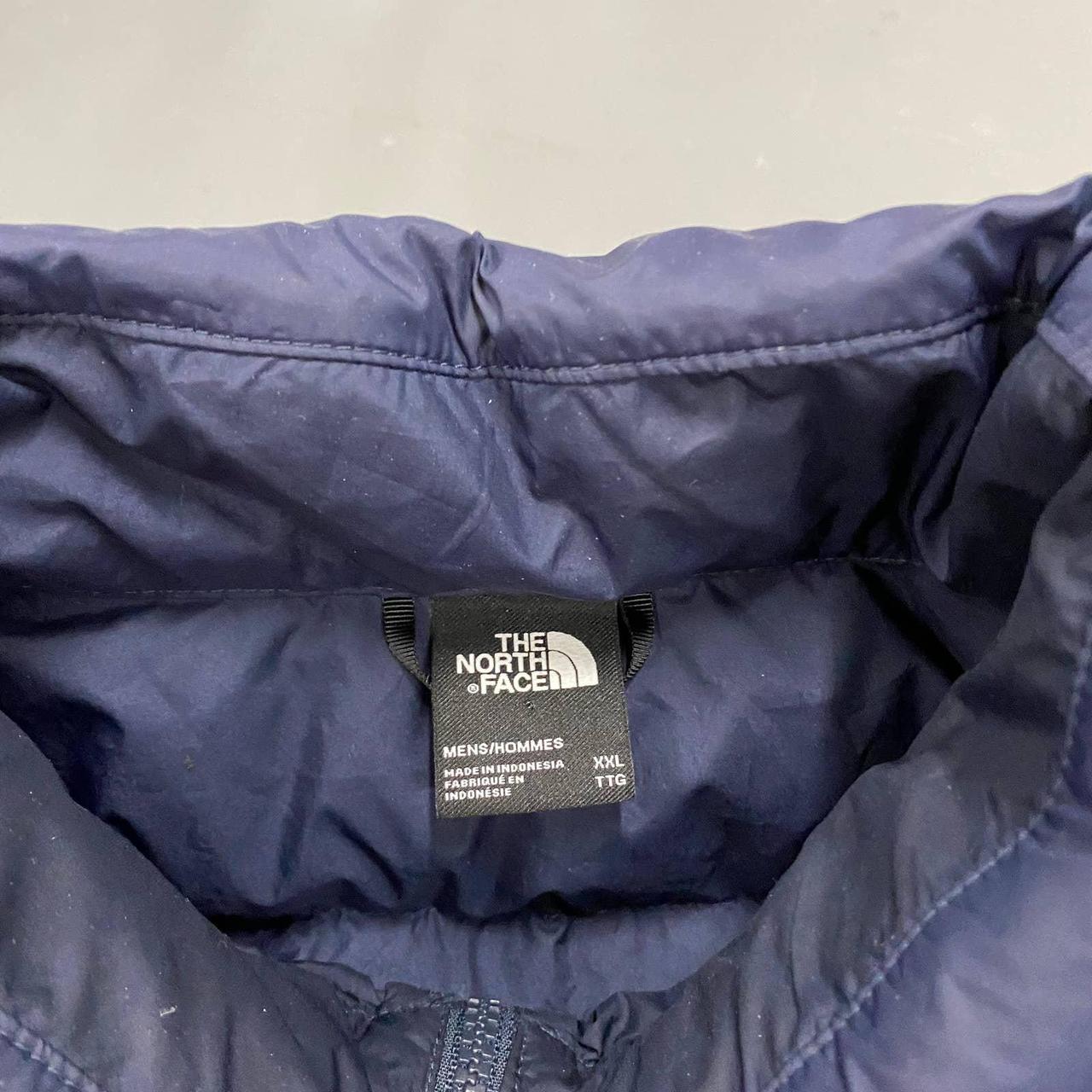 Navy Blue North Face 550 Puffer Due to the... - Depop
