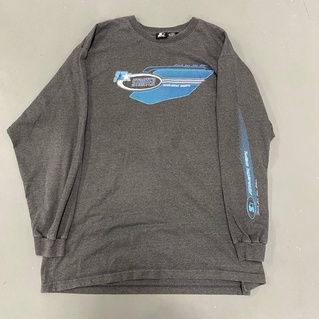 Vintage Starter Long Sleeve Tee Due to the... Depop