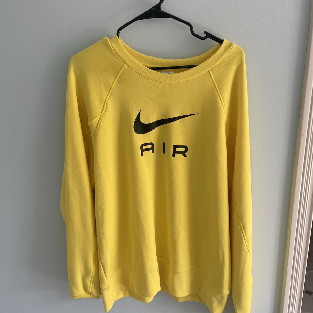 Nike air yellow online jumper