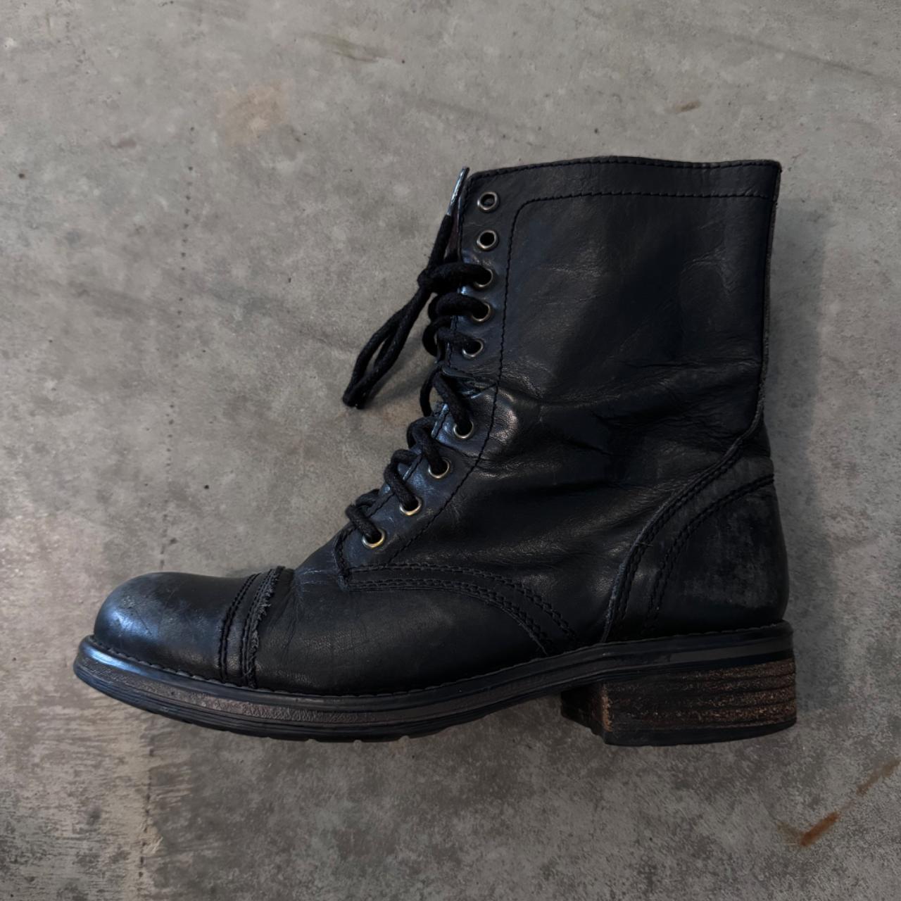 Steve madden mens combat boots online