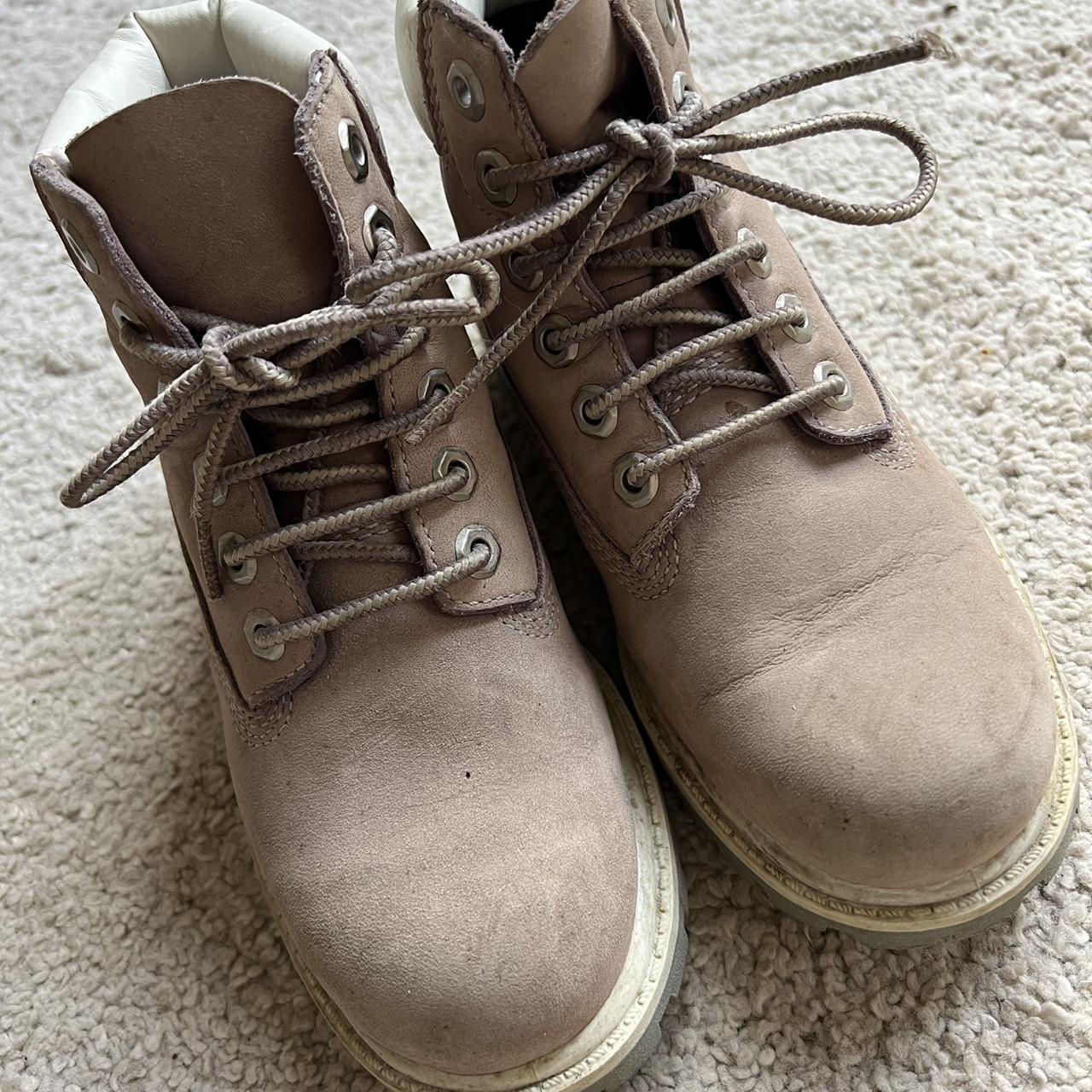 timberland lilac boots