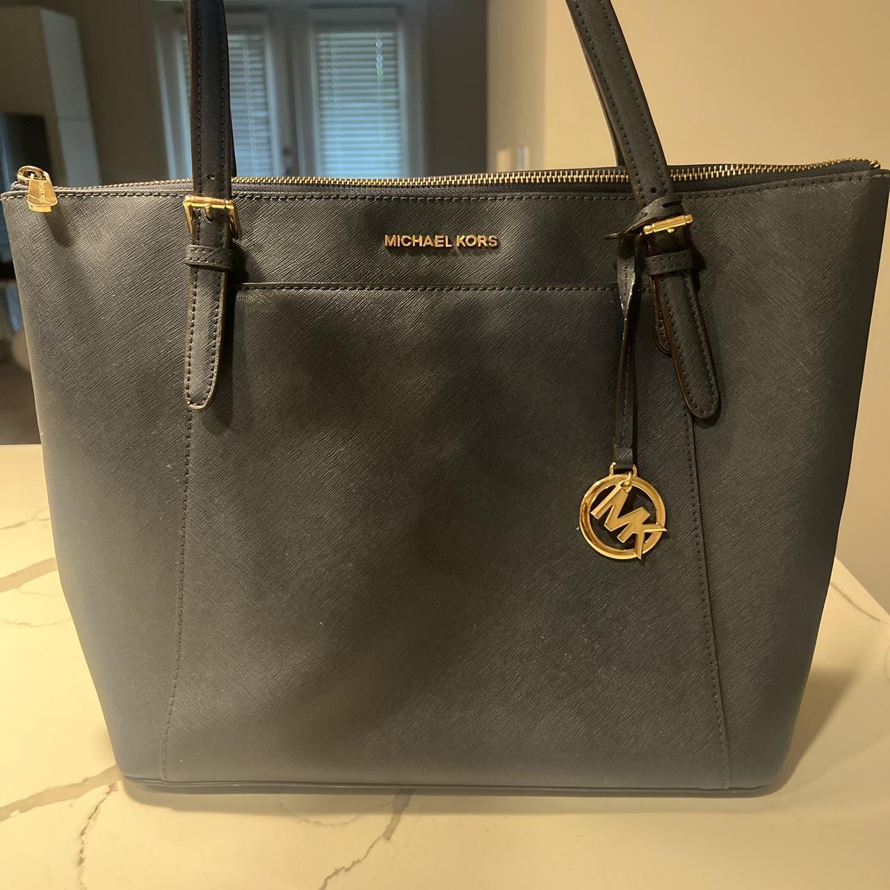 MICHAEL KORS Voyager Large Saffiano Leather Tote Bag