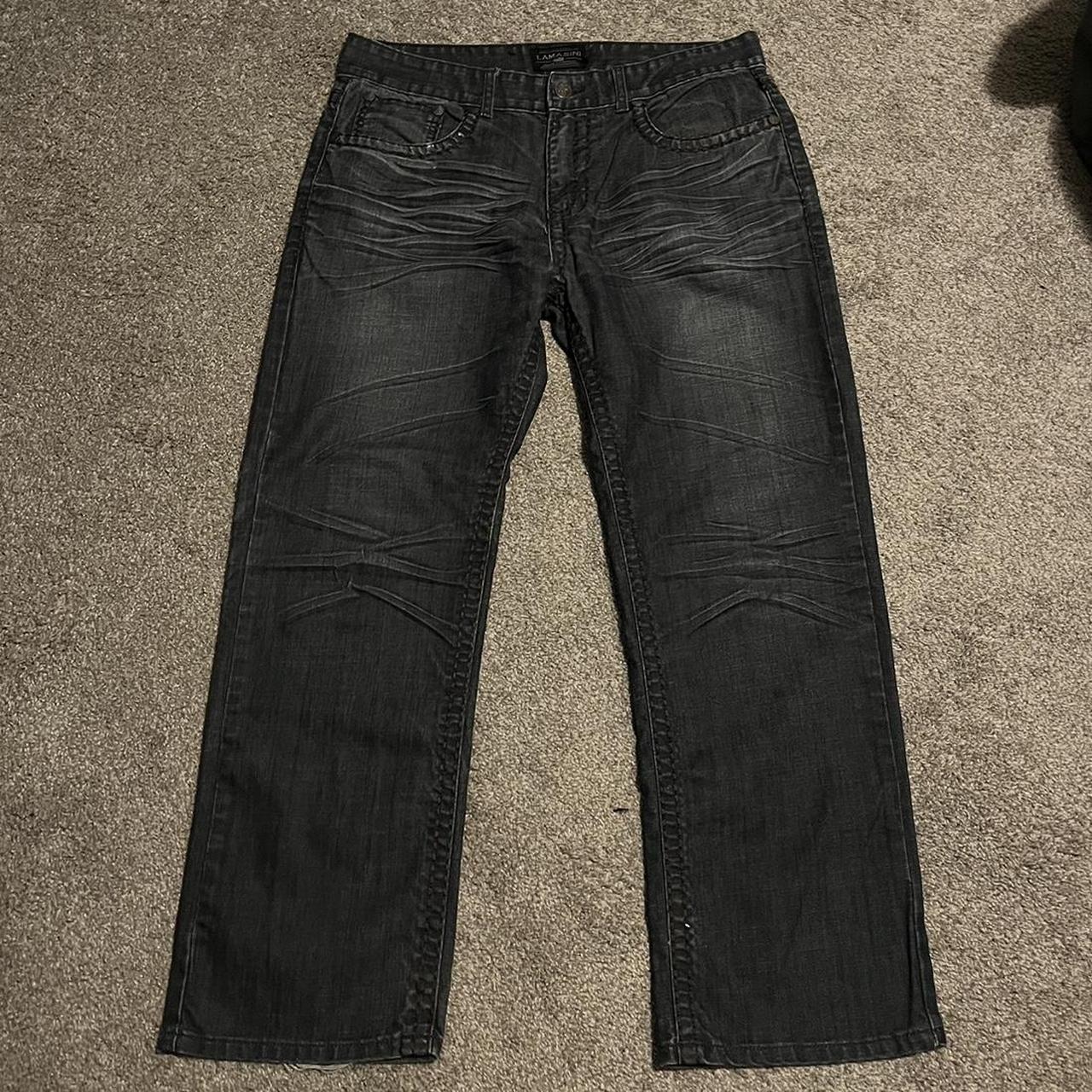 LAMASINI jeans 36x30 men - Depop