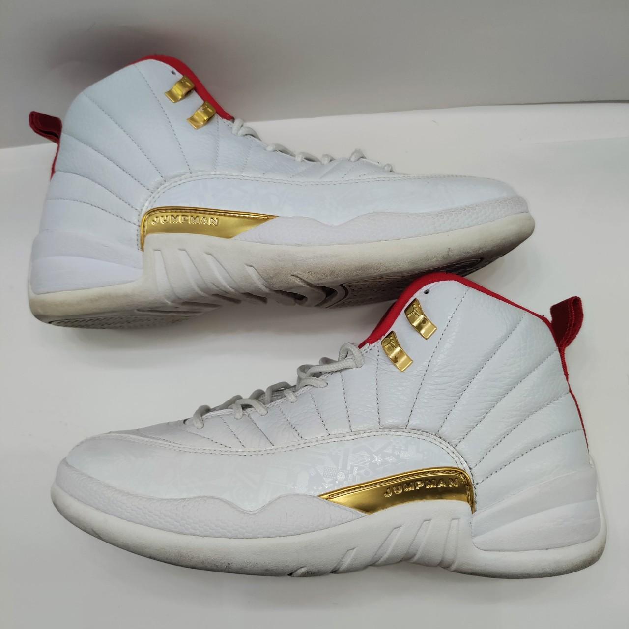 Men's Nike Jordan 12 Size 9.5 - Retro FIBA... - Depop