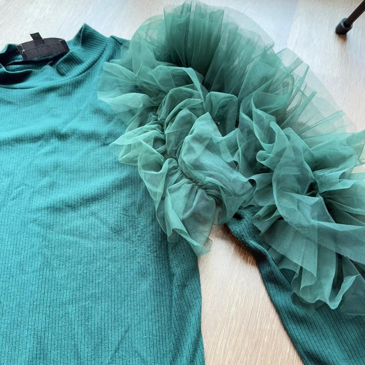 Source Unknown Women's Blouse - Green - M – A stu… - image 4