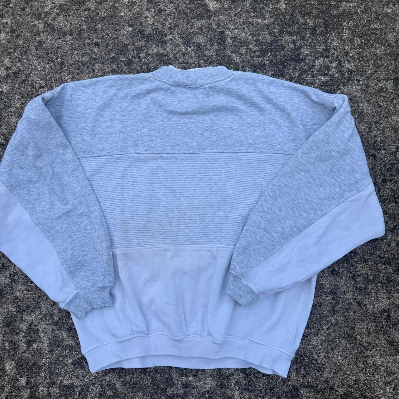 Source Unknown Men's Sweatshirt - Grey/White - XL… - image 6