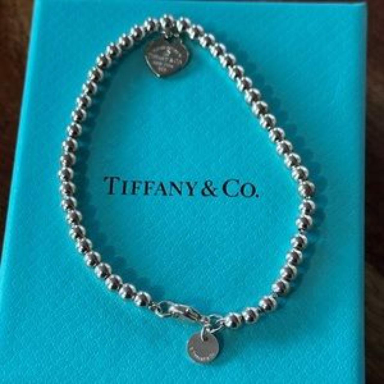 Tiffany bracelet Authentic Tiffany Bracelet with... - Depop