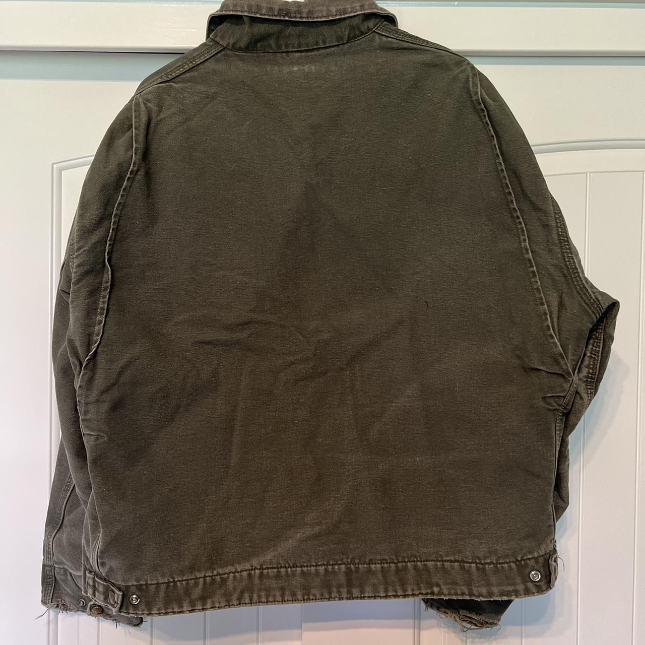 Vintage 1990’s blanket lined Detroit Carhartt jacket... - Depop