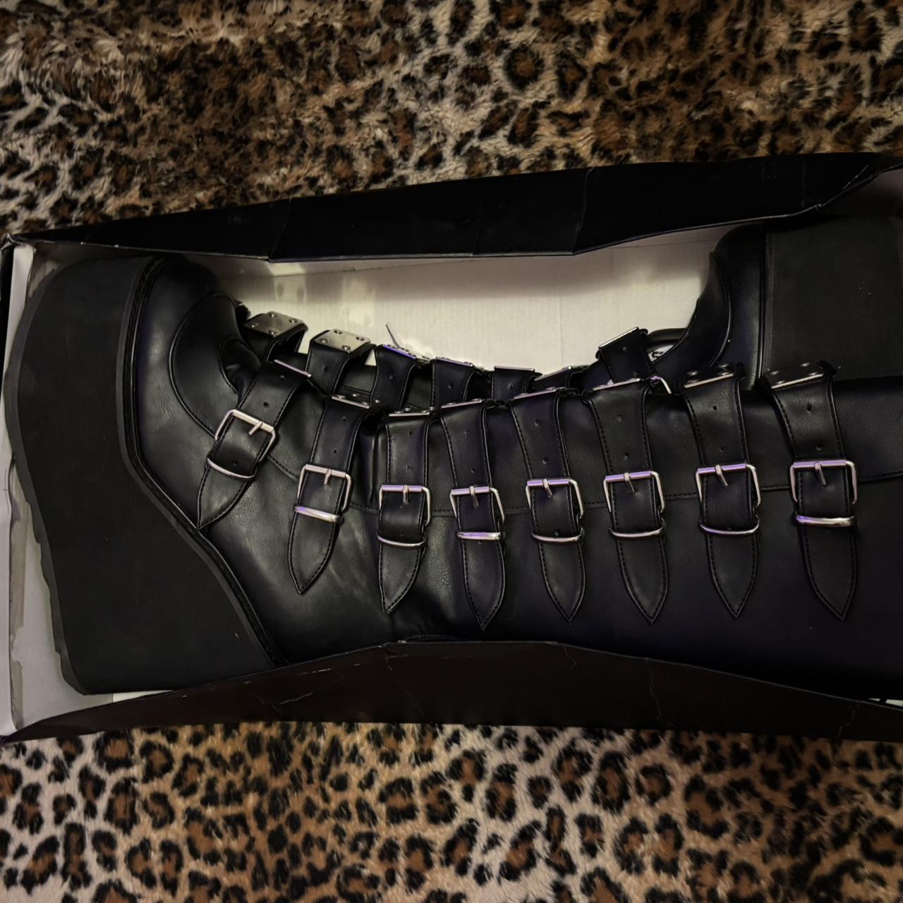 Demonia Women's Knee high Boots - Black - US 10 –… - image 1