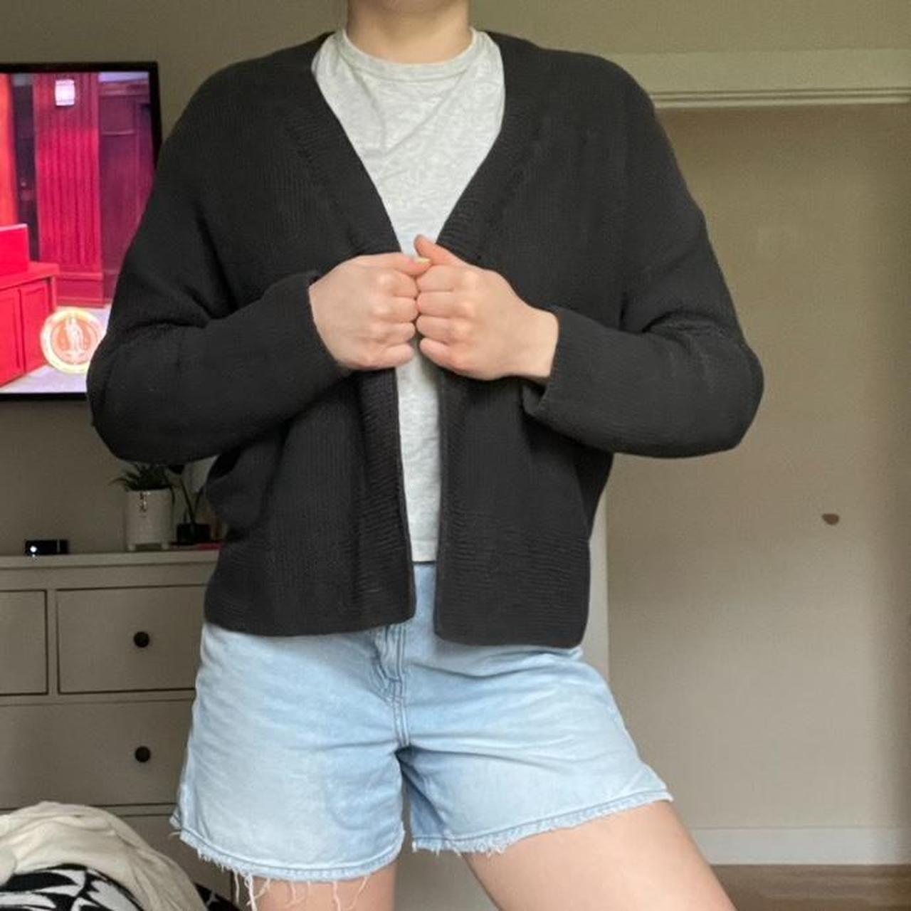 Cardigan Outfits Old Navy Grey Cardigan Cotton Blend Cardigan Old - Main Image