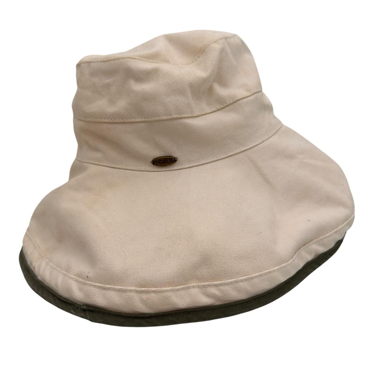 Scala Women's Hat - Cream/White – The Scala Colle… - image 2