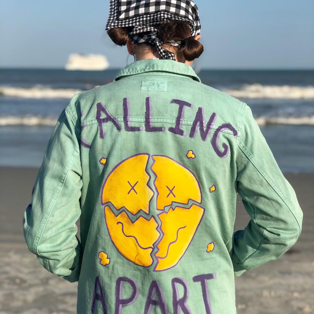 Universal Thread Women's Jacket - Green/Multi - X… - image 1