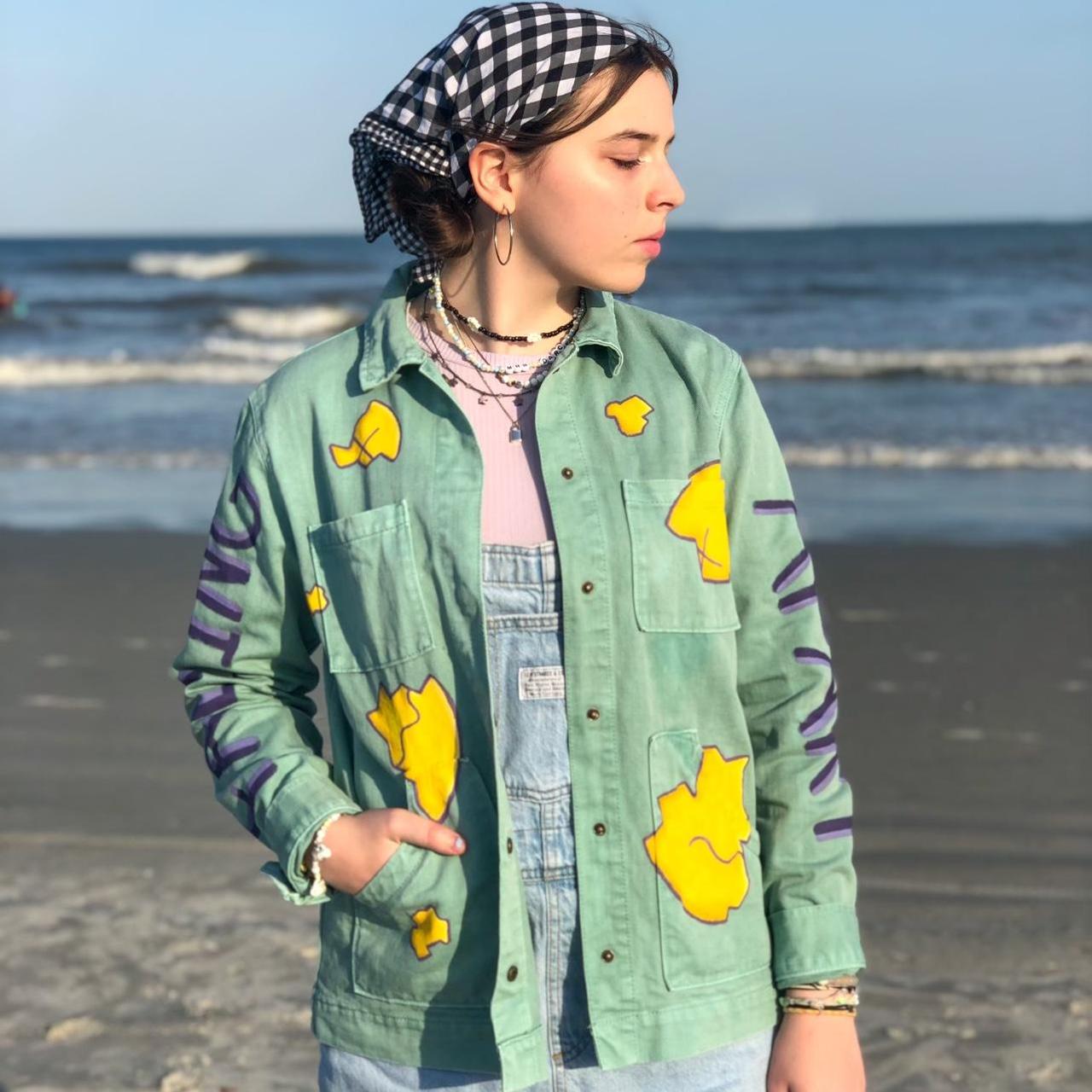 Universal Thread Women's Jacket - Green/Multi - X… - image 2