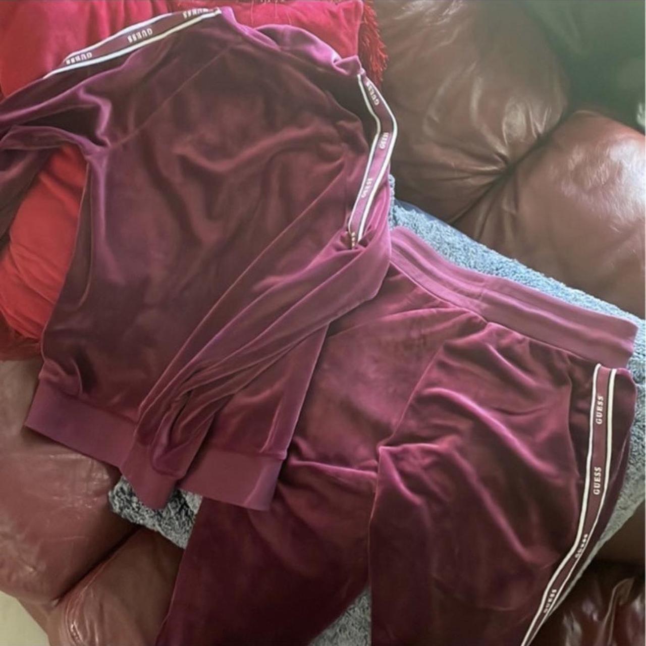 Guess clearance velour tracksuit