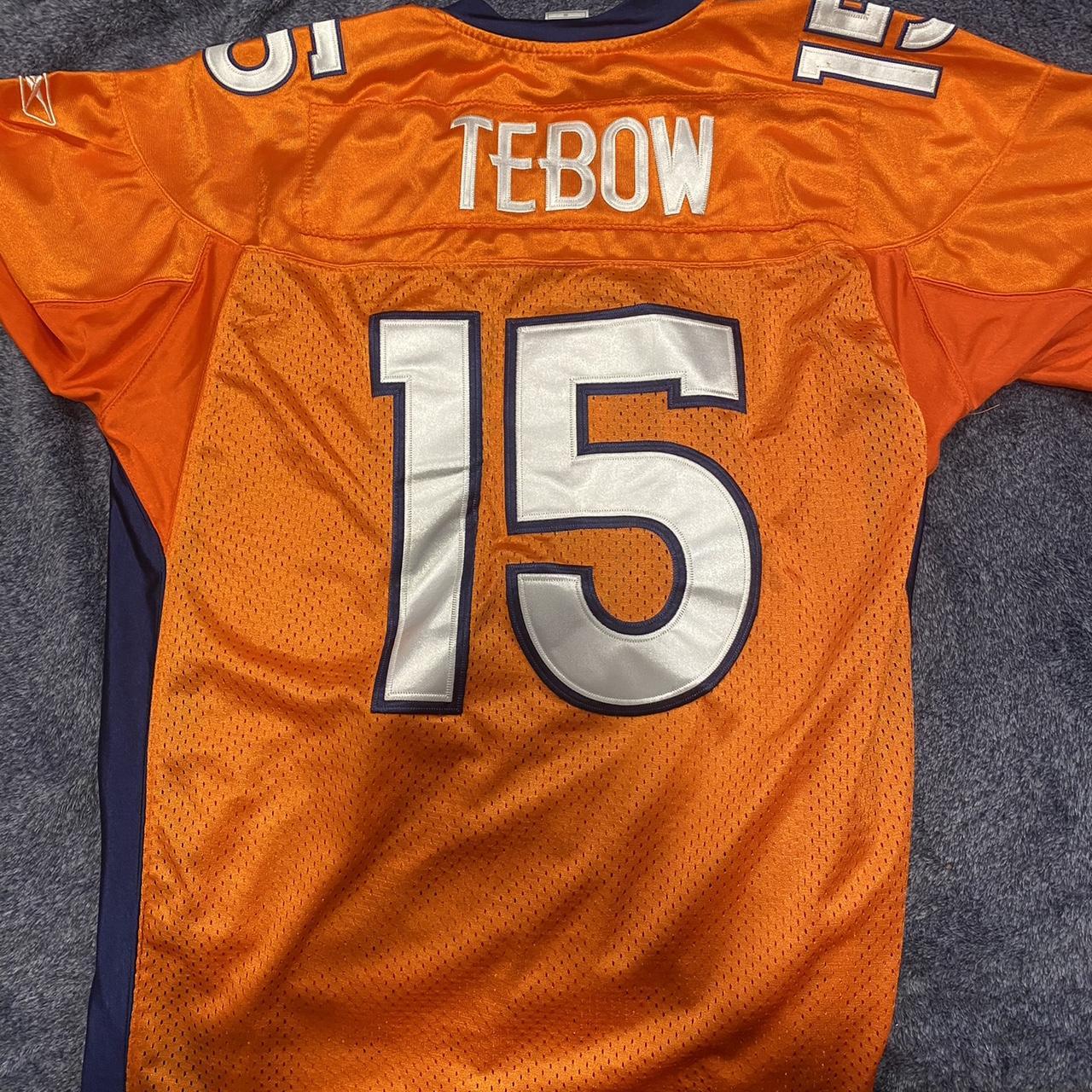 15 Tim Tebow home broncos jersey size 50 Same day - Depop