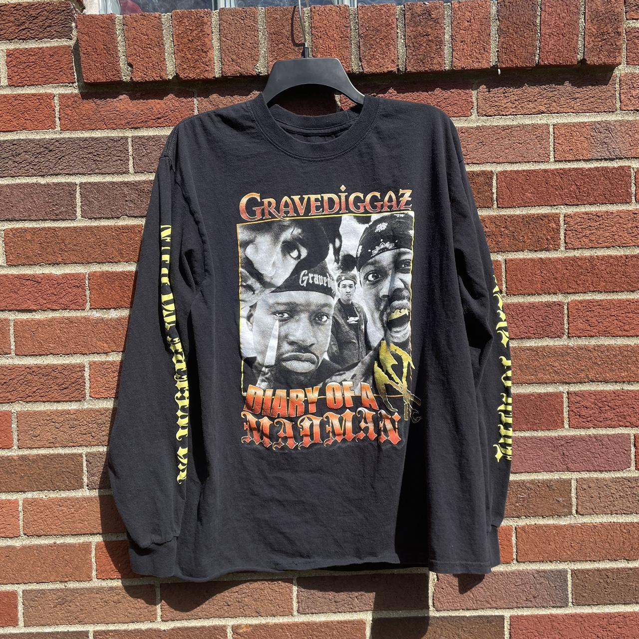 Gravediggaz long sleeve t-shirt Size Large Printed... - Depop