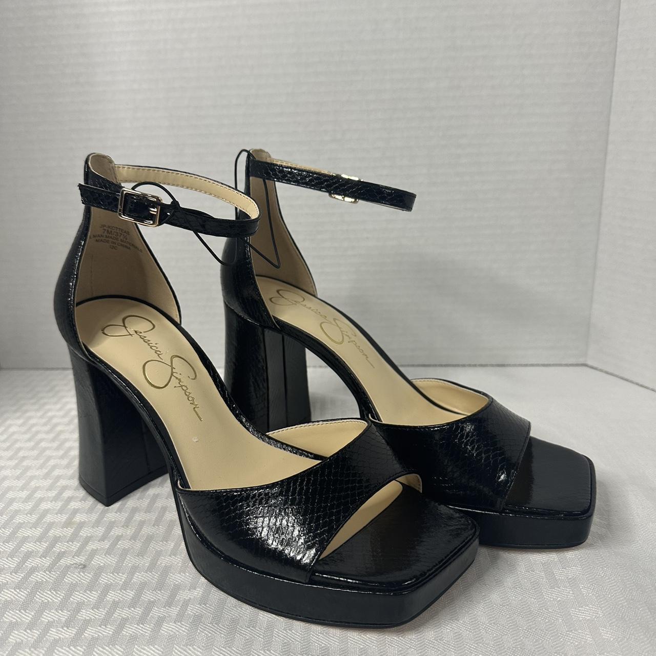 Jessica simpson block online heels