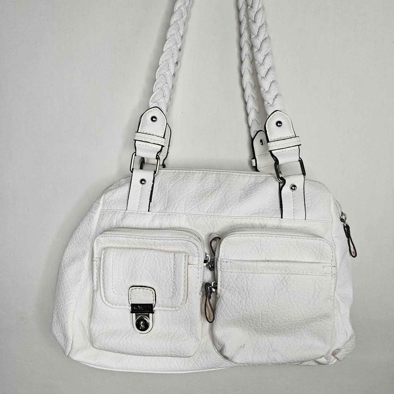 Women s Rosetti white multi pocket purse. Rosetti