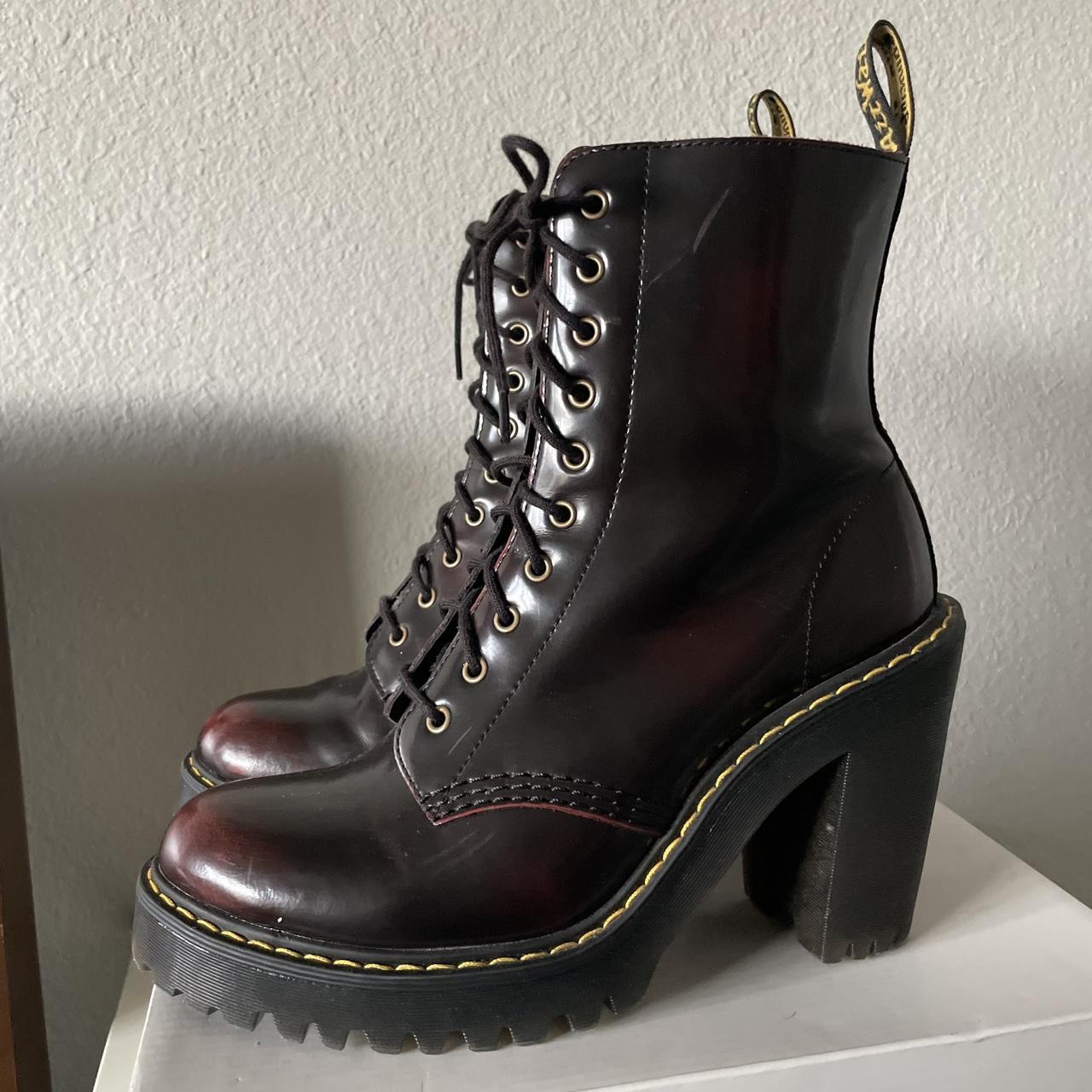 Dr martens kendra cherry red best sale