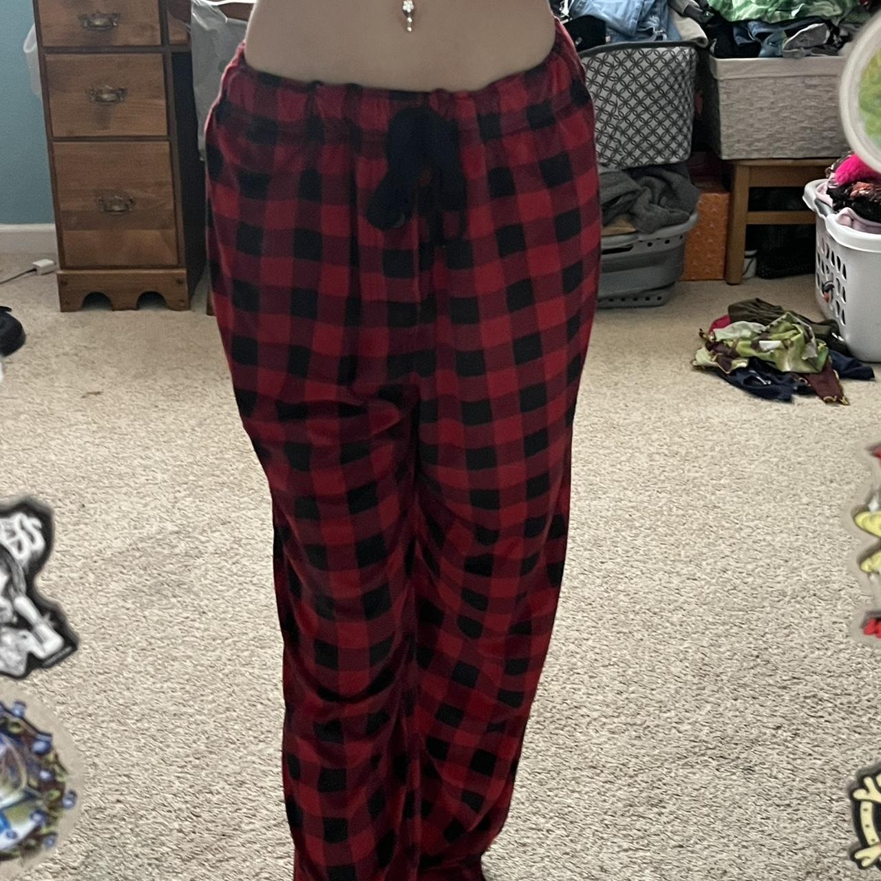 George Red Plaid Pajama Pants Very Soft And Depop 4151