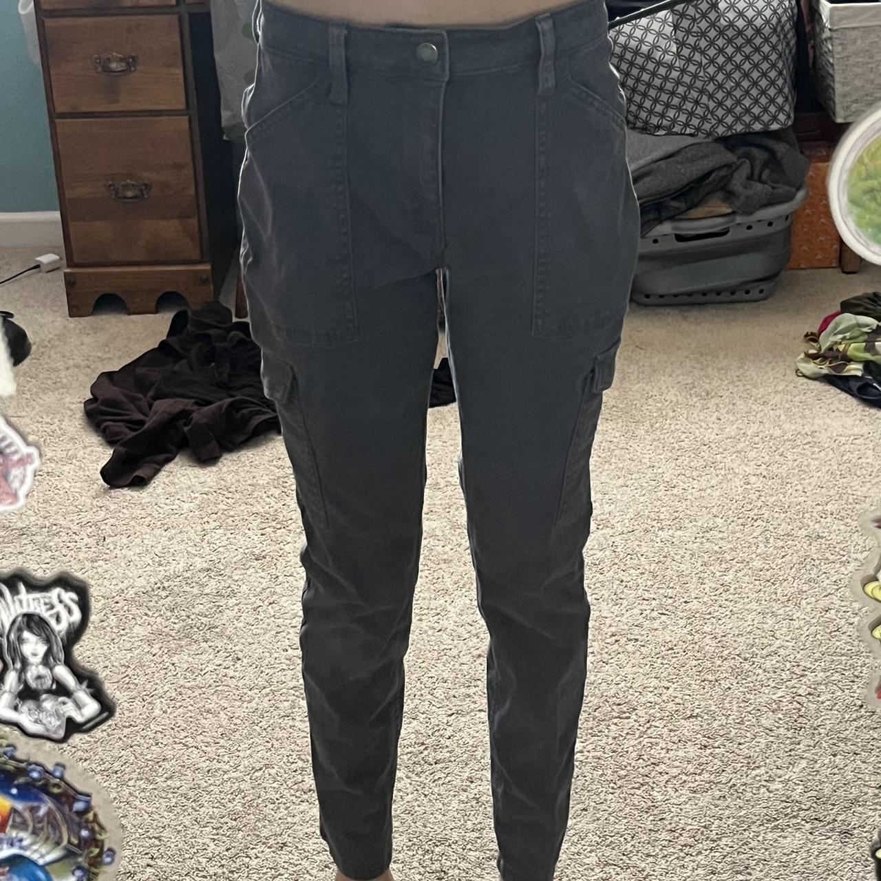 Hollister cargo trouser in grey