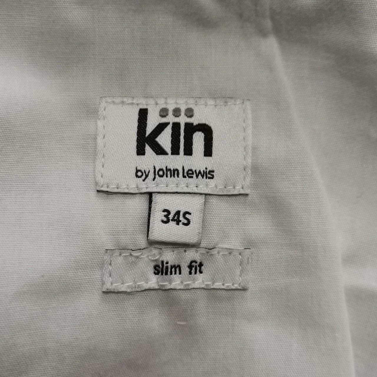 Kin by John Lewis Navy Slim Fit chino... Depop