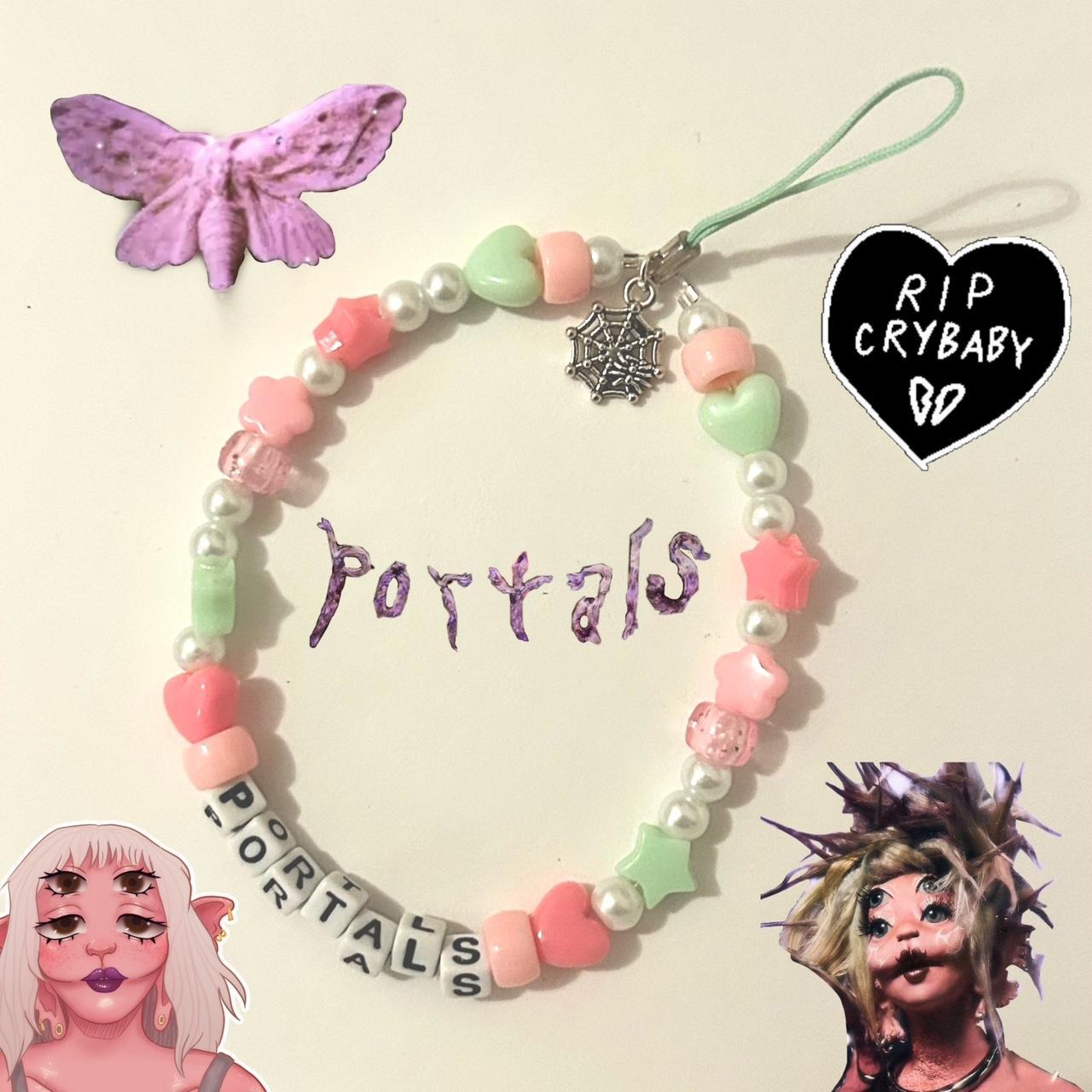 PORTALS Melanie Martinez beaded phone charm💕 A phone... Depop