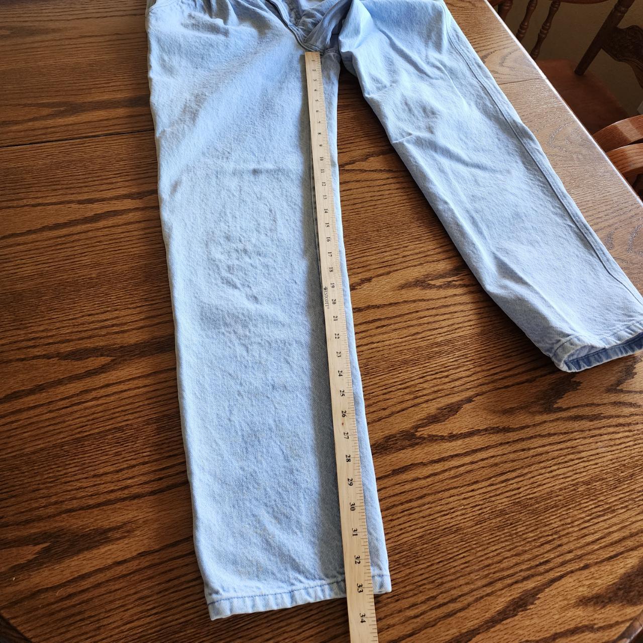 Vintage 90s Rocky Mountain Light Wash Denim High - Depop