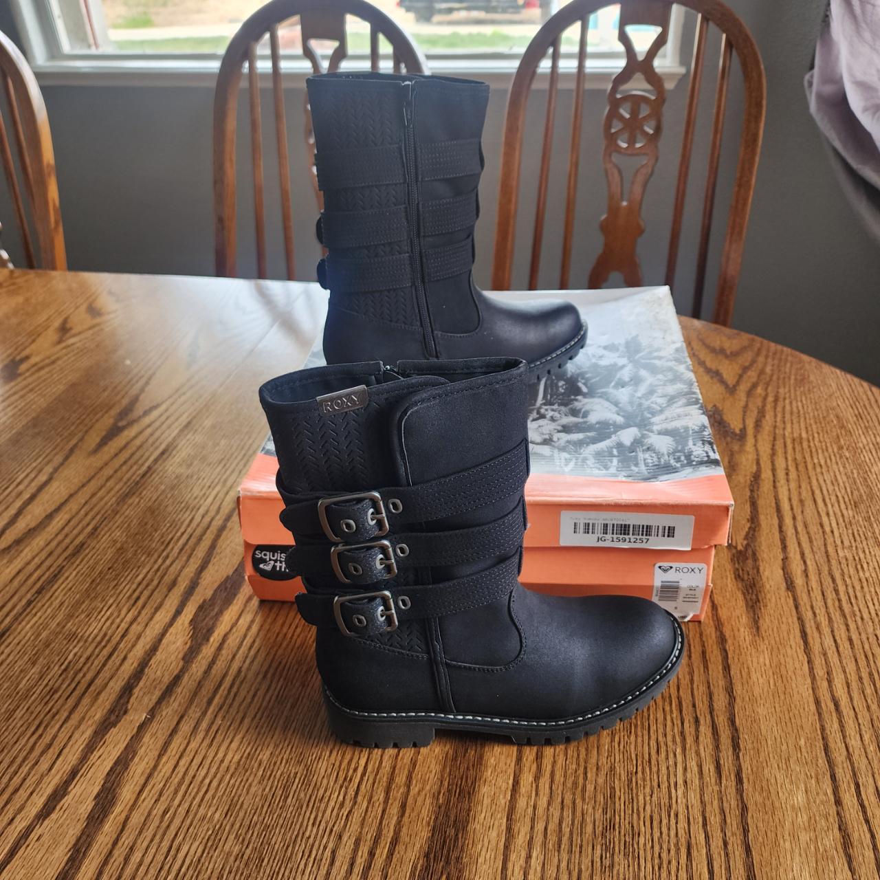 Brown Suede Biker Roxy Moto Boots Roxy Bennett Black Fashion Boots