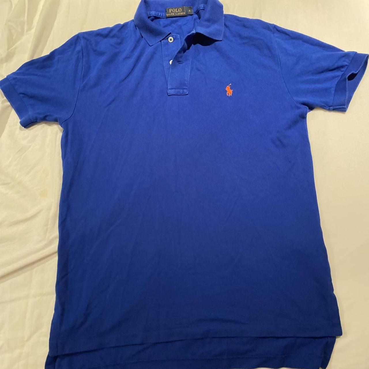 Ralph Lauren Blue Polo shirt #ralphlauren #blue... - Depop