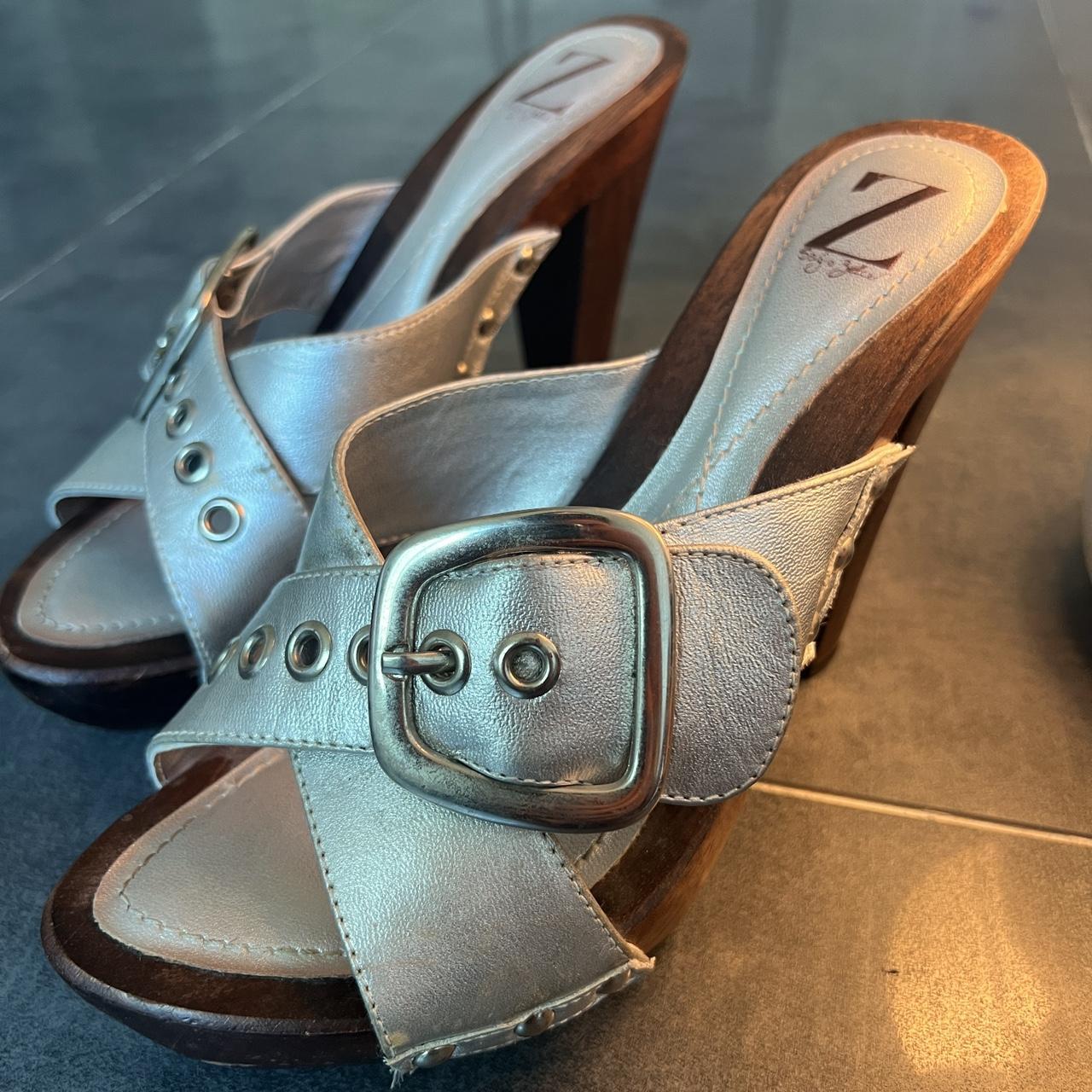 Silver sandals sale size 7