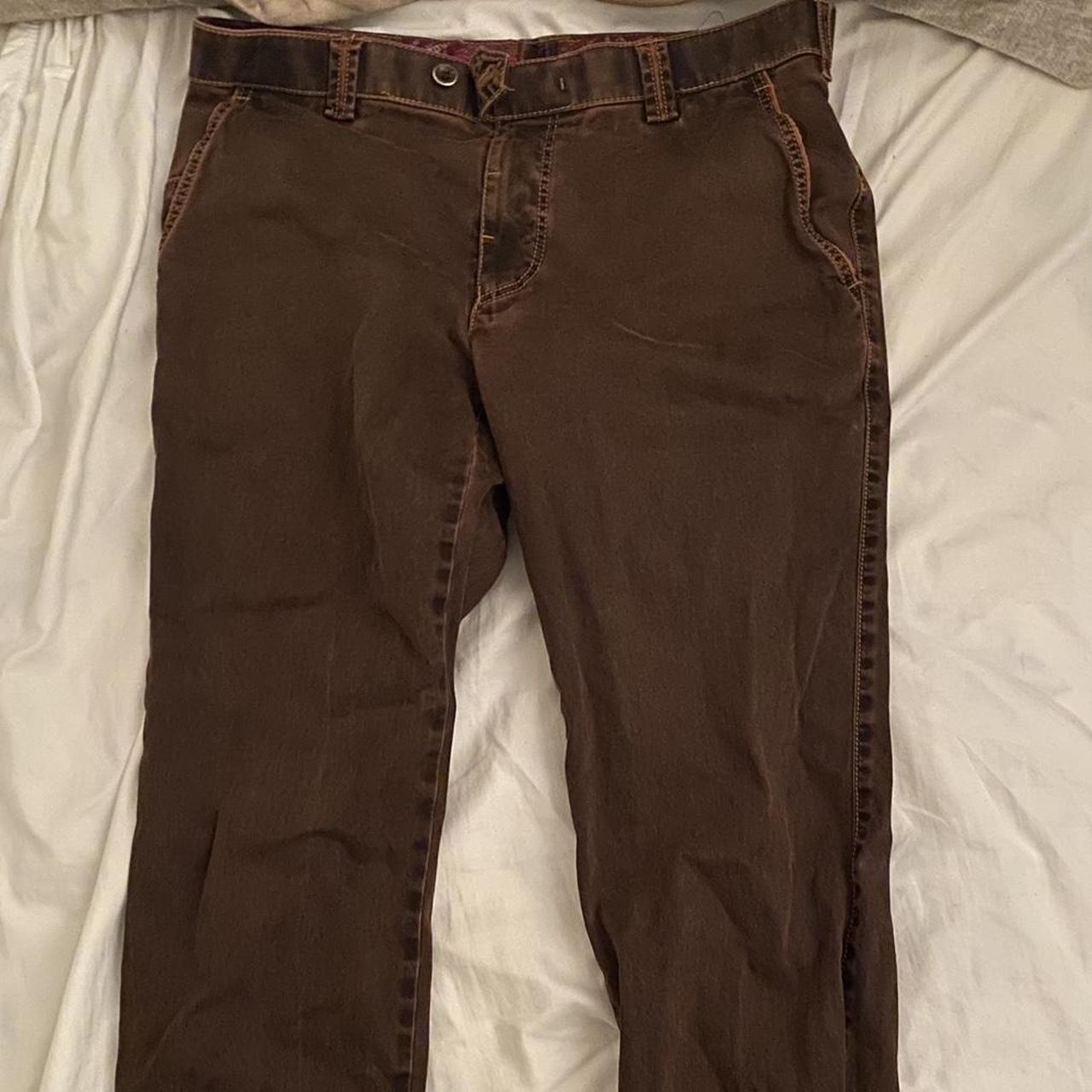 Men's Brown Jeans | Depop