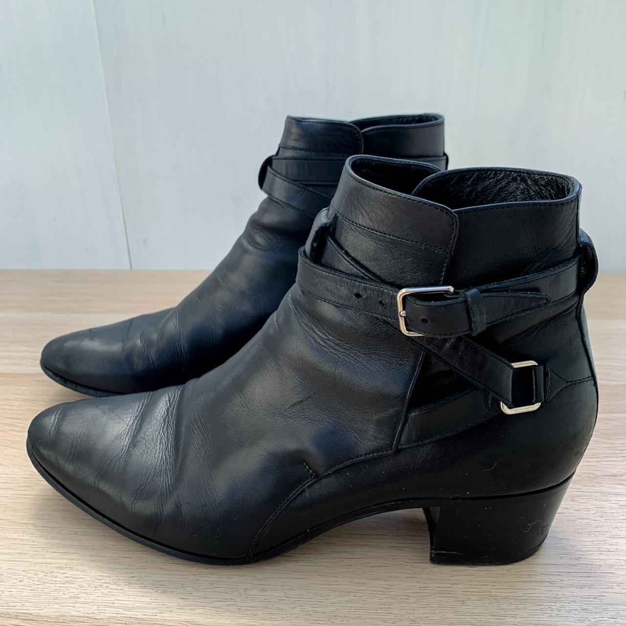 Saint laurent clearance blake ankle boots