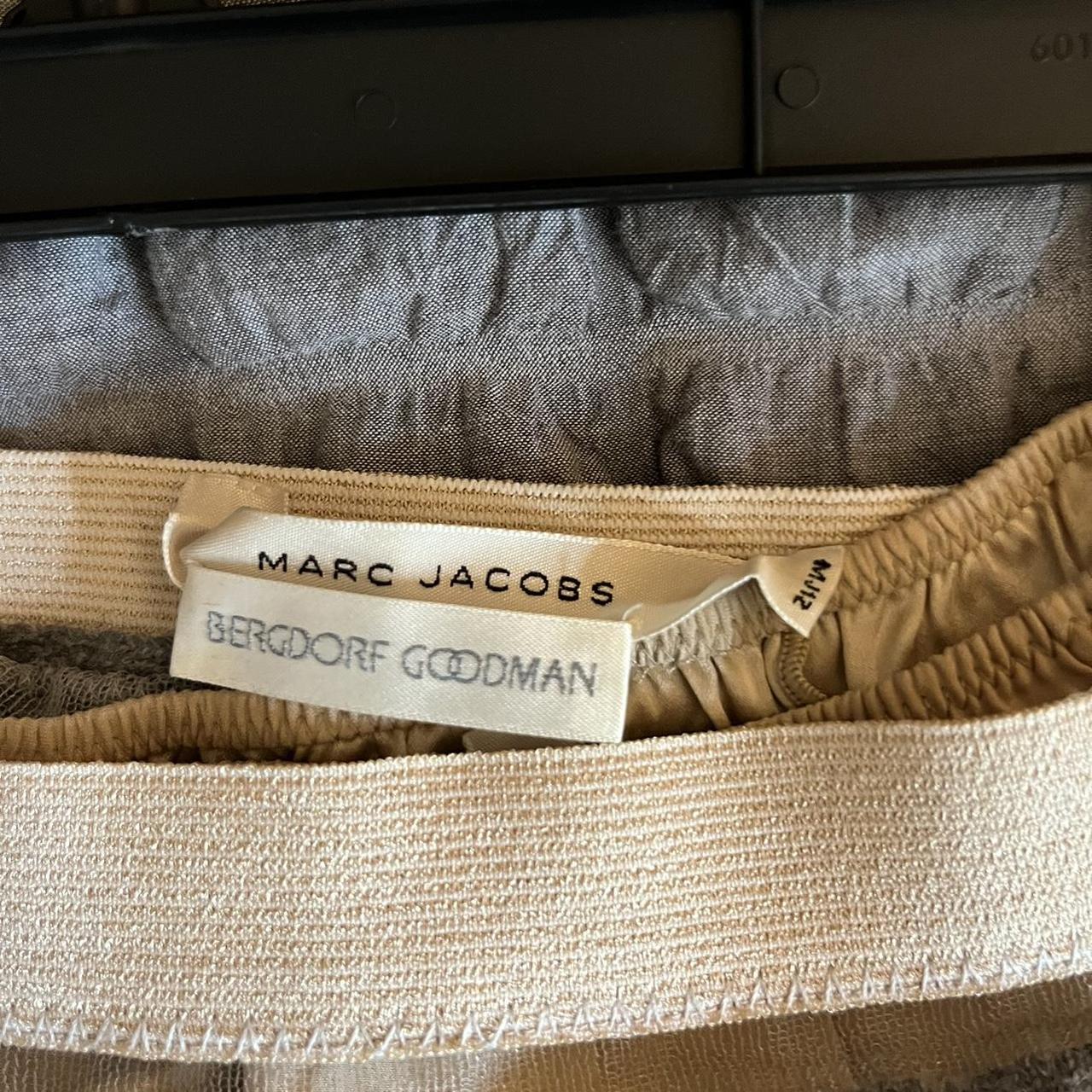 Marc Jacobs Women's Tan and Grey Skirt (2)