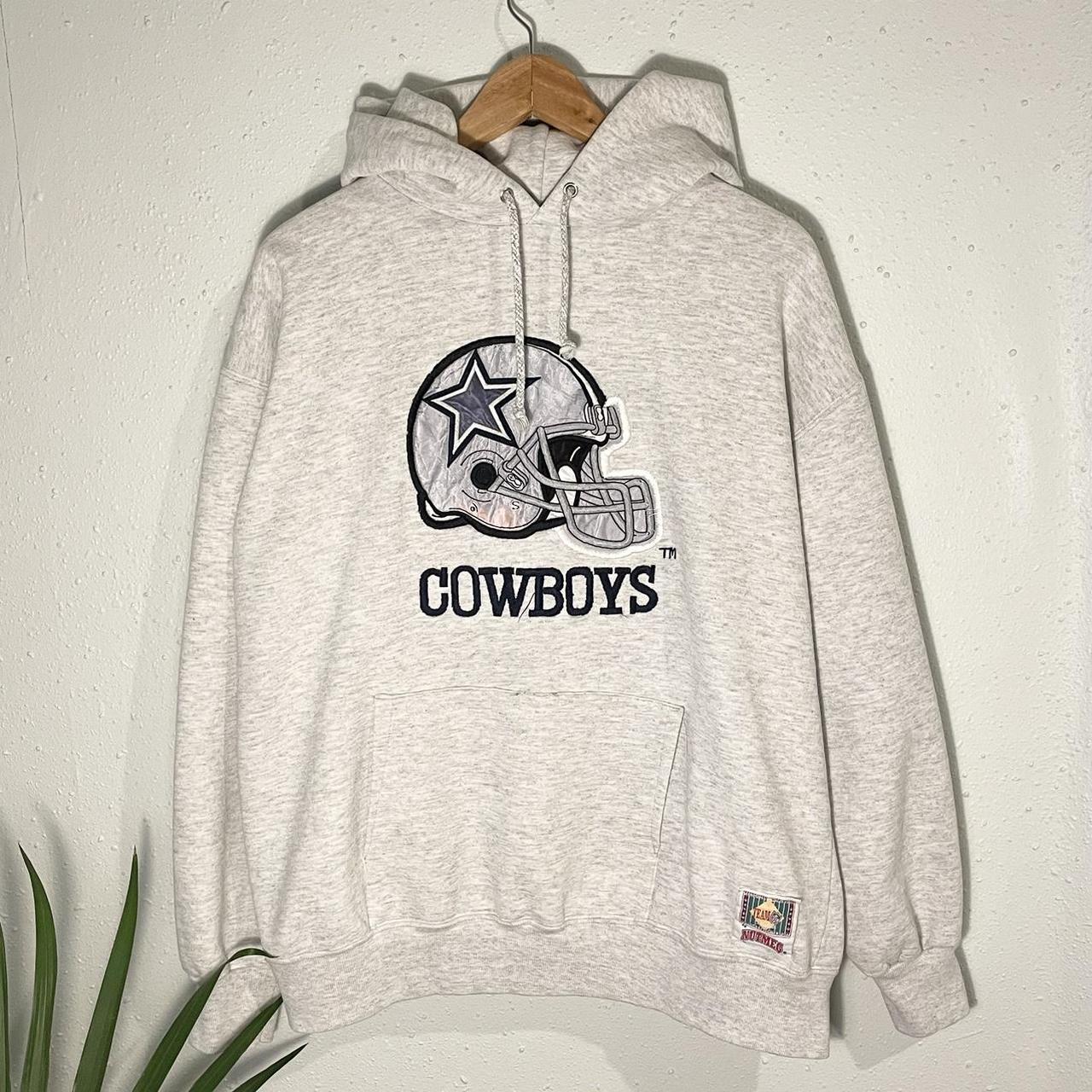 Vintage Dallas Cowboys Crewneck Sweatshirt Mens Medium Gray Nutmeg