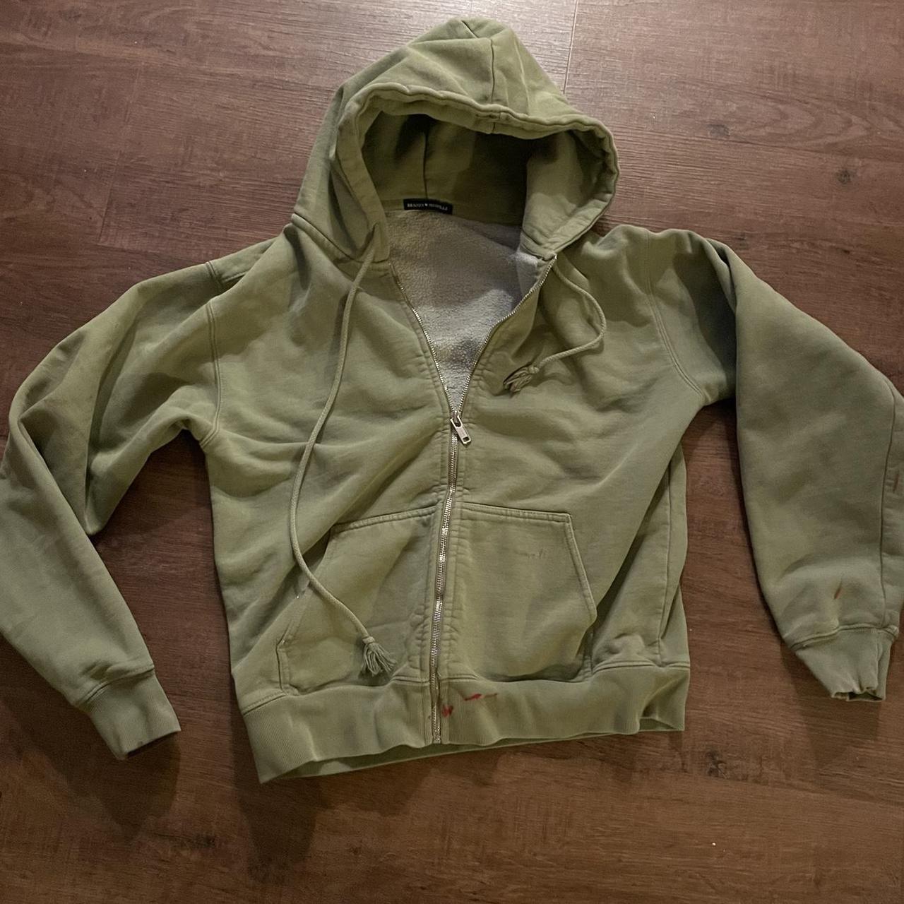 NWT Brandy Melville Oversized Green Christy Hoodie  Jacket outfit women,  Christy hoodie, Green christy hoodie