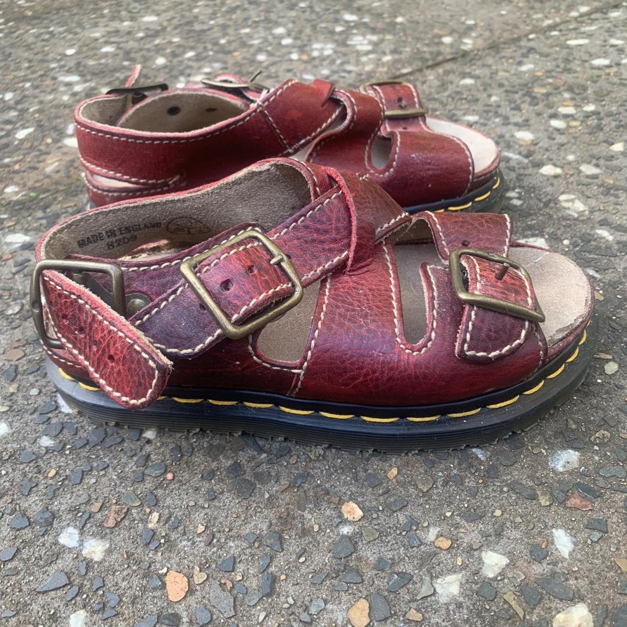 Original vintage Dr marten sandals. Size 36EU / 5... - Depop