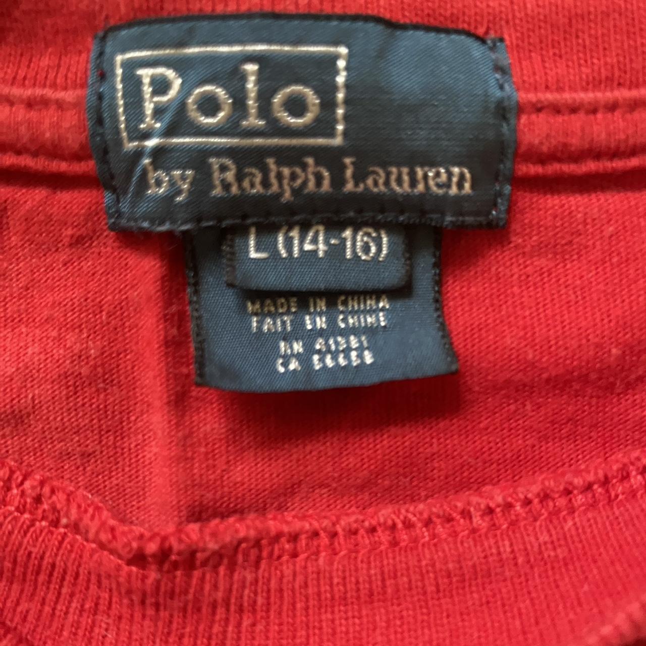 Ralph Lauren long sleeved polo Ralph Lauren top.... - Depop