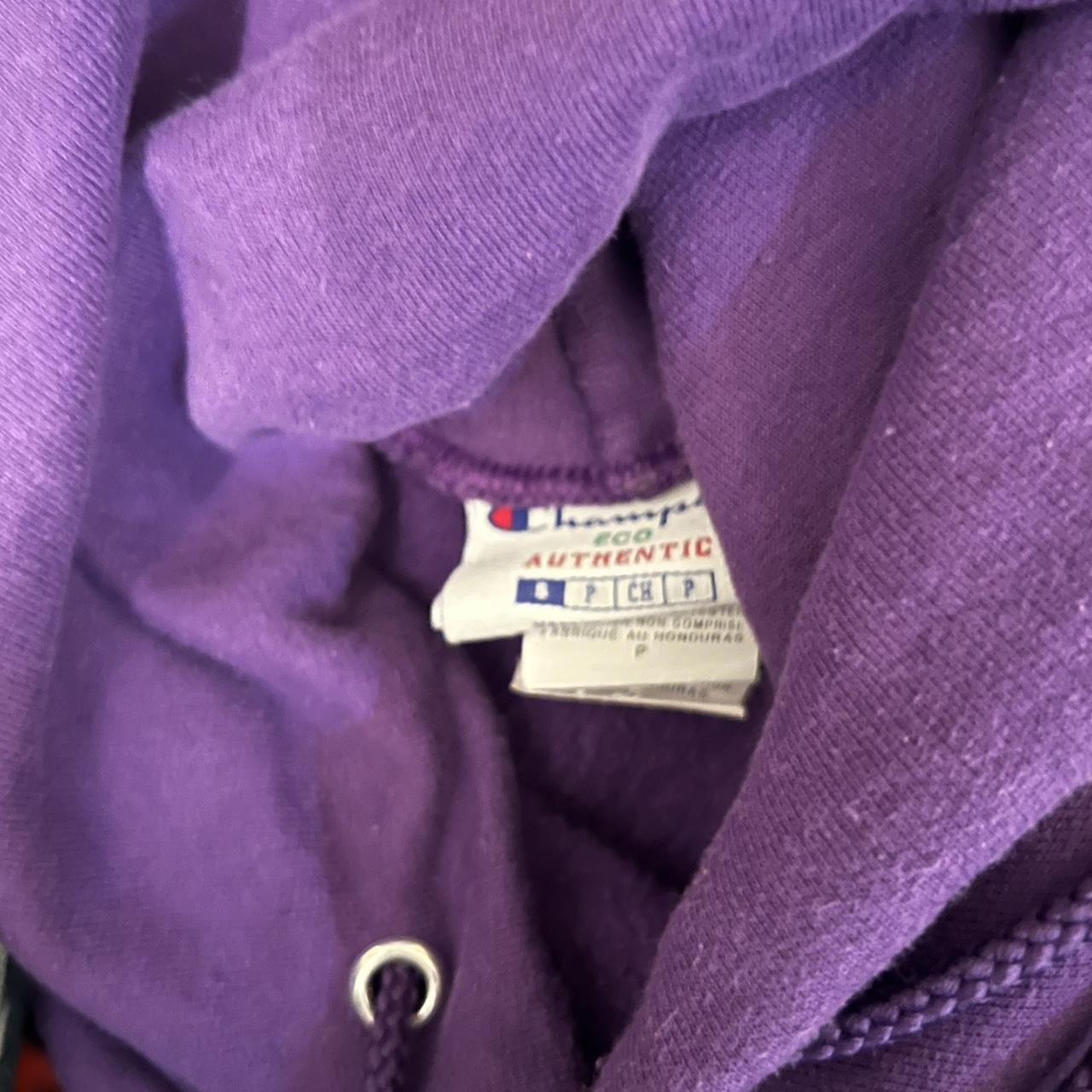 Champion Men's Purple Hoodie | Depop