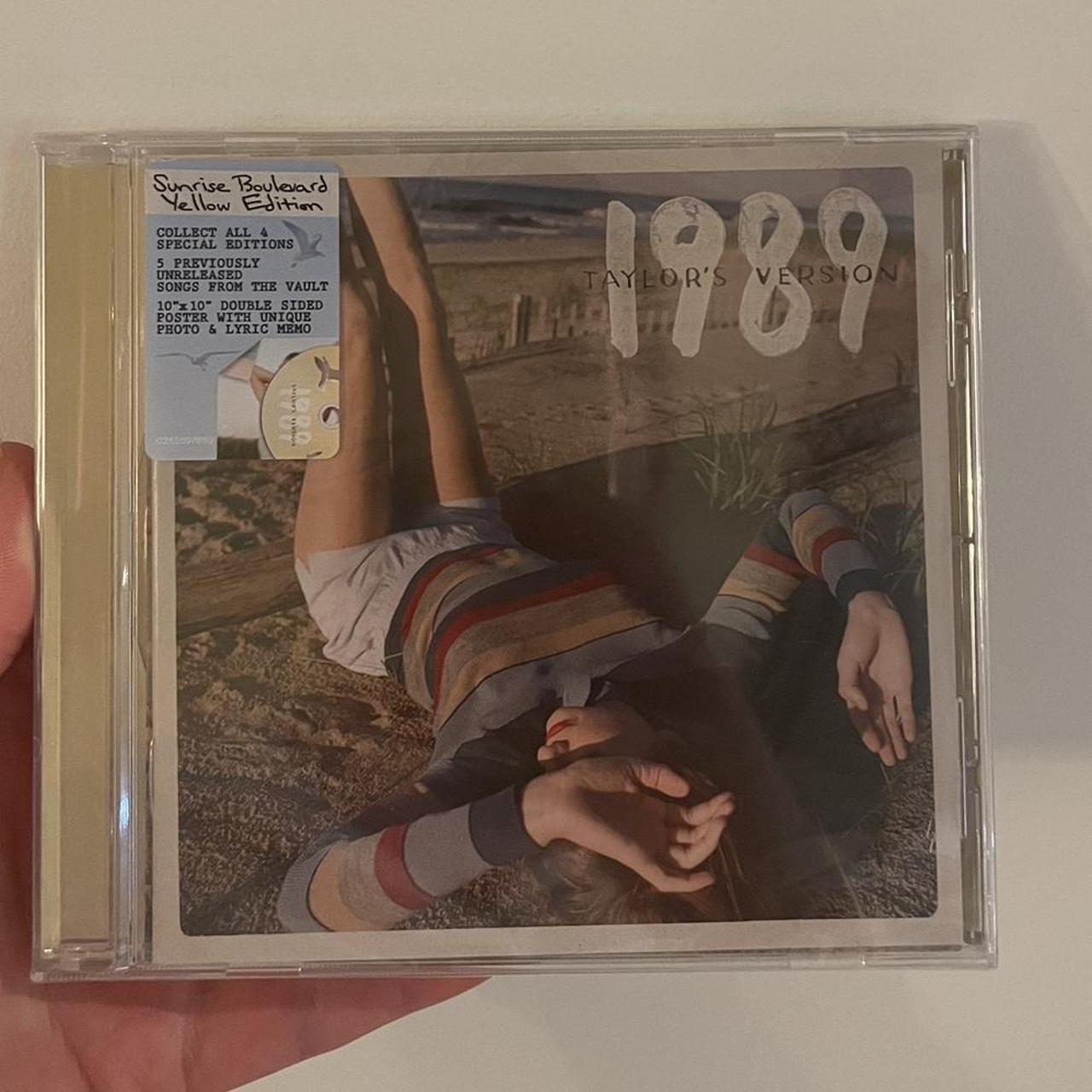 TAYLOR SWIFT 1989 (Taylor's Version) Sunrise Boulevard Yellow Deluxe Edition  CD