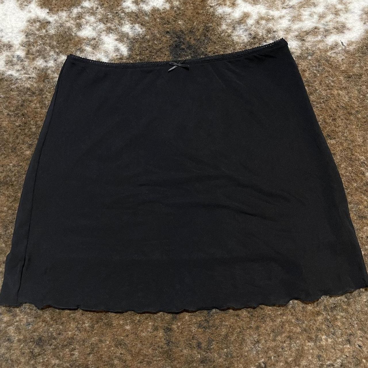 Brandy Melville Women's Black Skirt Depop