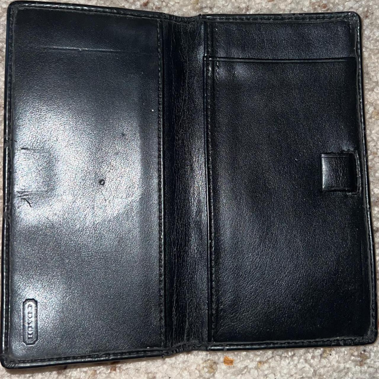 Black and Monogram Classic Coach Mini Wallet FREE - Depop
