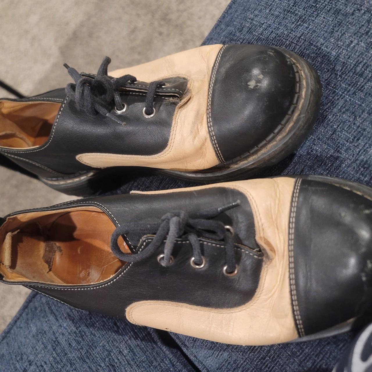 Vintage john fluevog shoes. Bowler style, and cute ️ - Depop