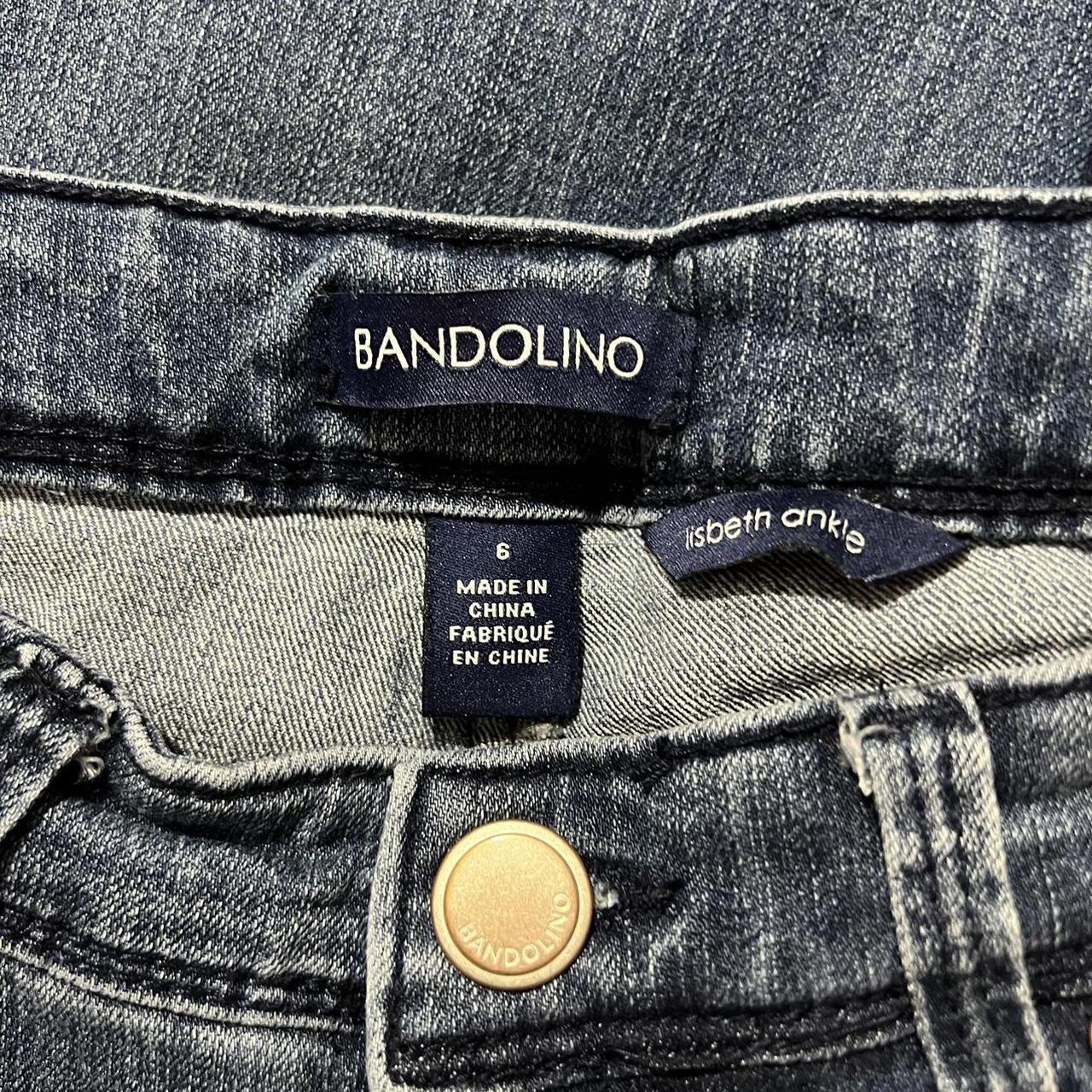 Bandolino hot sale embroidered jeans