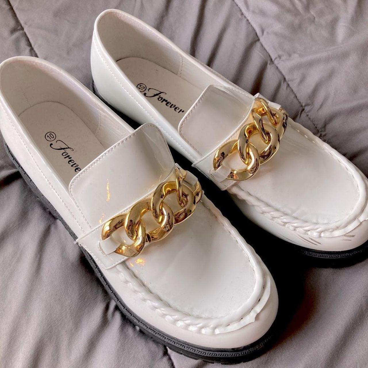 Women's White Loafers | Depop