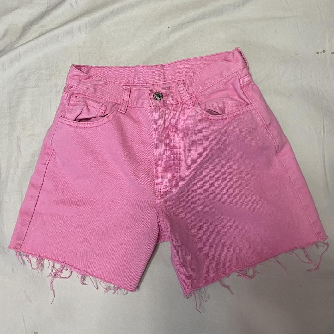 Brandy Melville Women's Pink Shorts | Depop