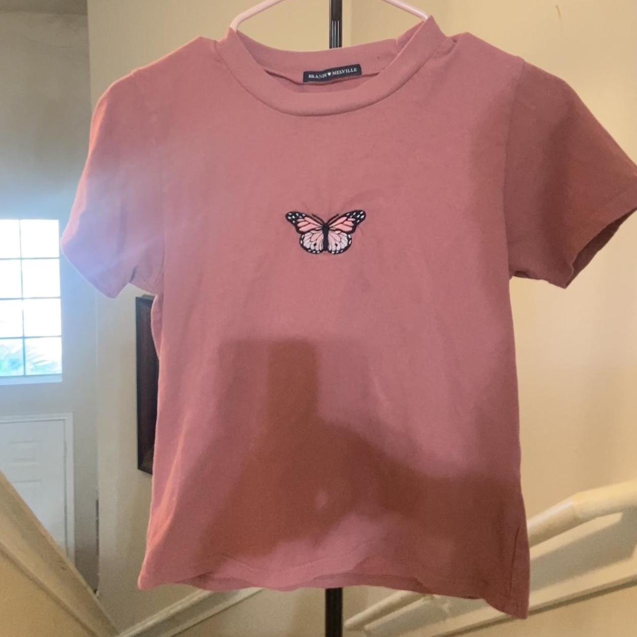 PacSun, Tops, John Galt Butterfly T Shirt One Size
