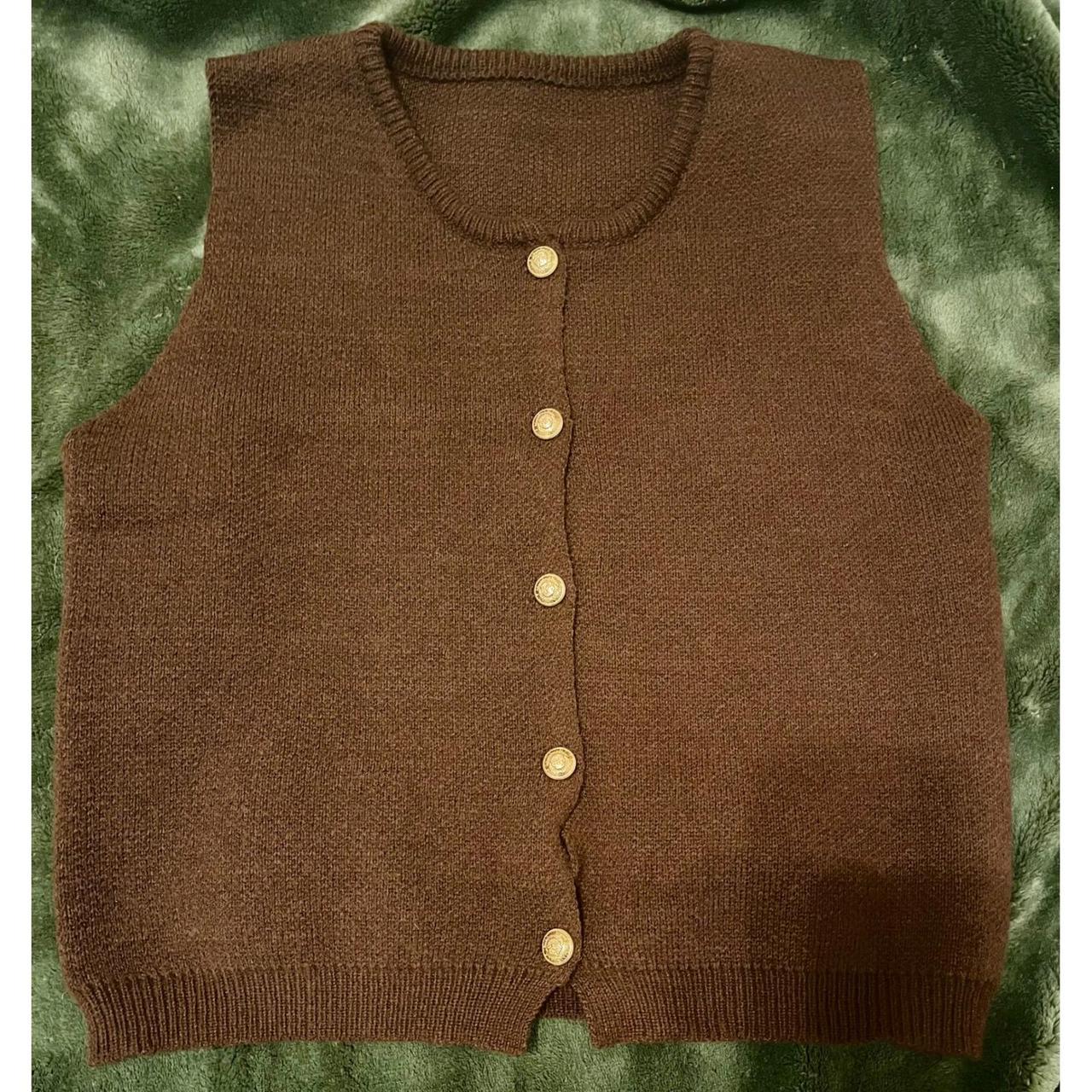 Source Unknown Women's Sweater - Brown - L – Brow… - image 2