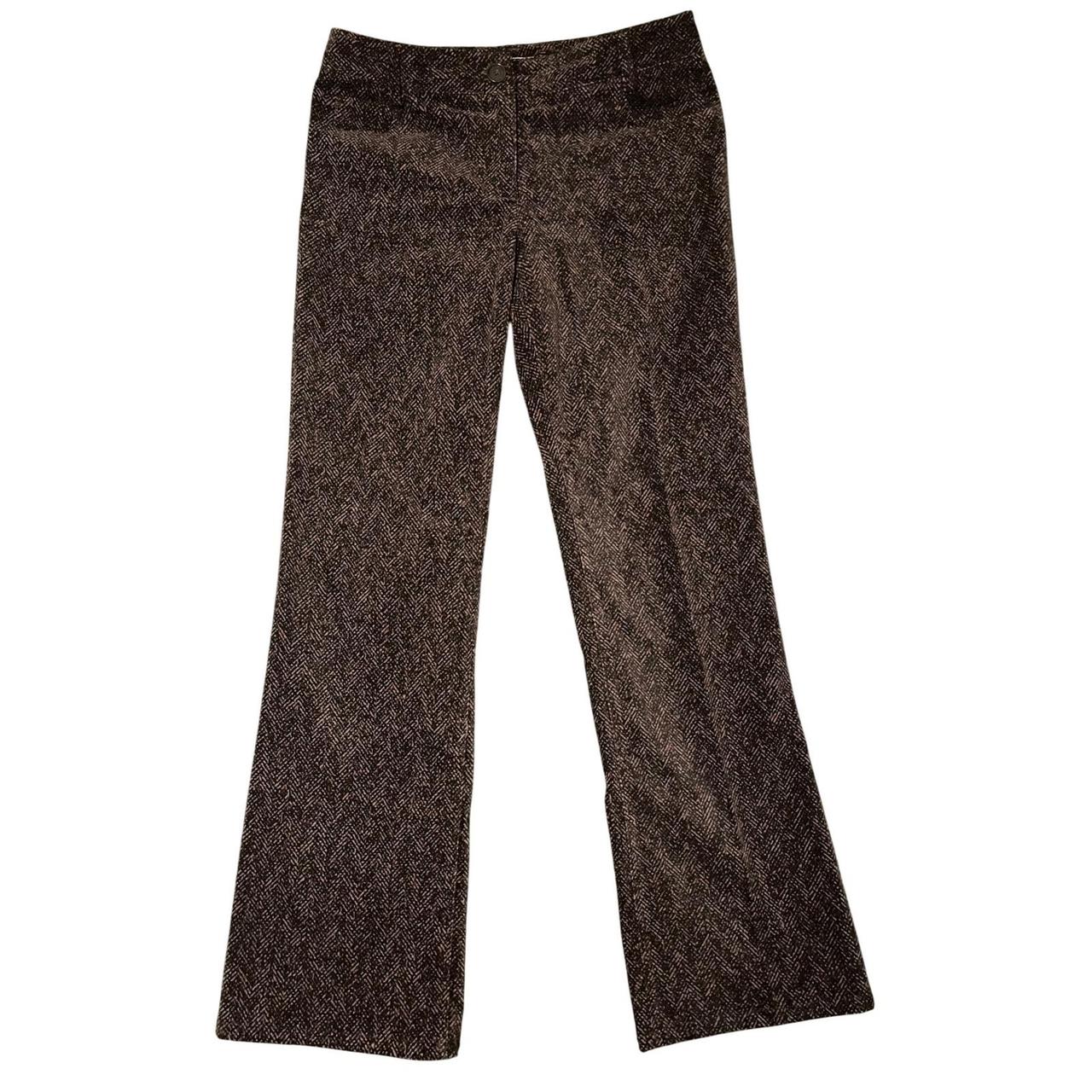 Source Unknown Women's Tailored trousers - Brown … - image 2