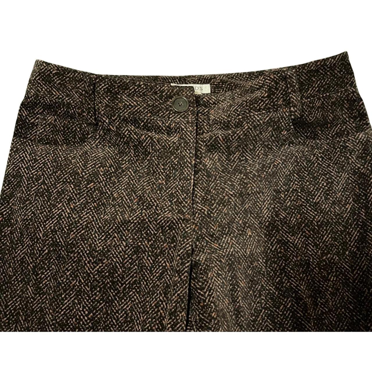 Source Unknown Women's Tailored trousers - Brown … - image 5